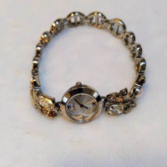 GUESS Crystallized Romance Bracelet Watch main image 5